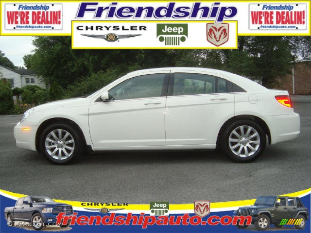 Stone White Chrysler Sebring