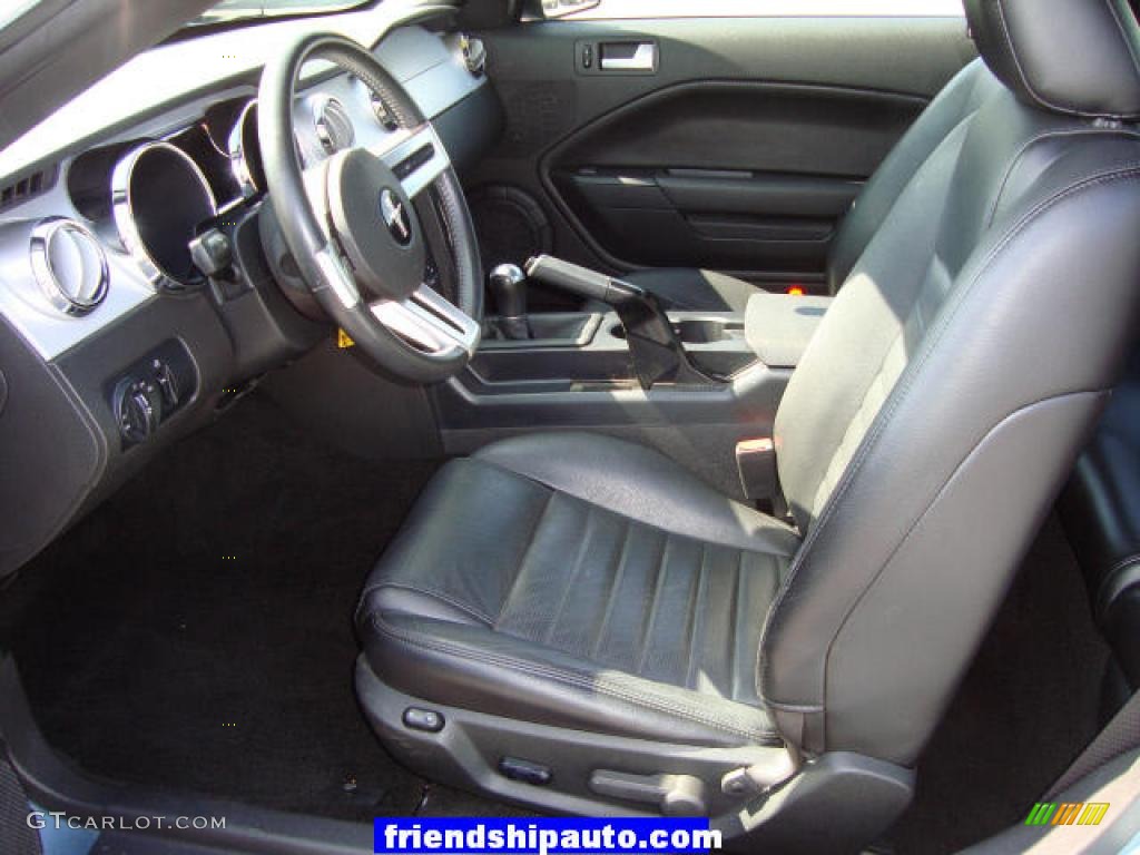 2006 Mustang GT Premium Coupe - Windveil Blue Metallic / Dark Charcoal photo #5