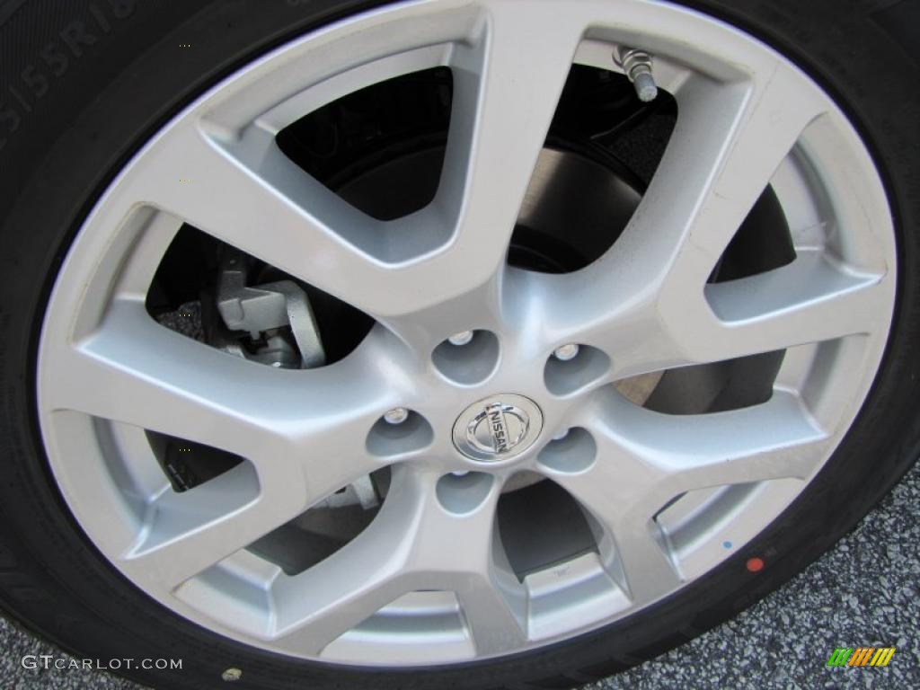 2011 Rogue SL - Wicked Black / Gray photo #9