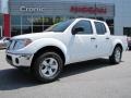 2010 Avalanche White Nissan Frontier SE Crew Cab  photo #1