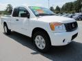 Blizzard White - Titan SV King Cab Photo No. 8