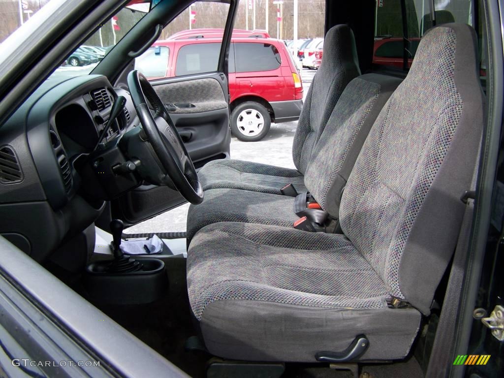 2001 Ram 1500 Sport Regular Cab 4x4 - Black / Agate photo #9