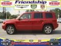 2007 Inferno Red Crystal Pearl Jeep Patriot Limited 4x4  photo #1