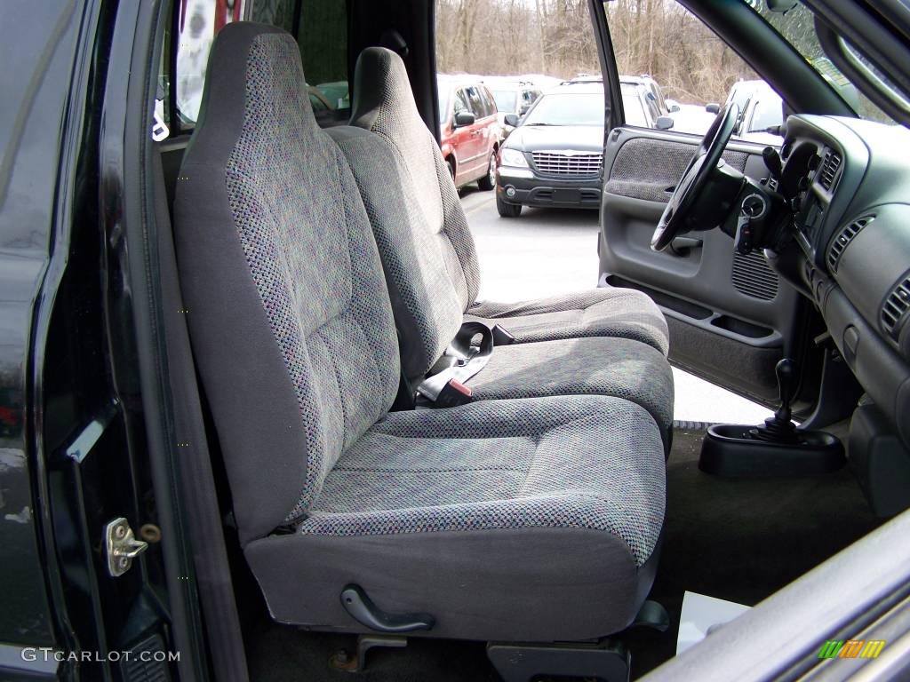 2001 Ram 1500 Sport Regular Cab 4x4 - Black / Agate photo #10