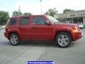 2007 Inferno Red Crystal Pearl Jeep Patriot Limited 4x4  photo #13