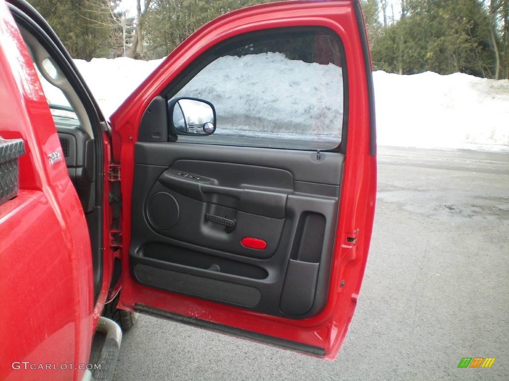 2002 Ram 1500 SLT Regular Cab - Flame Red / Dark Slate Gray photo #20