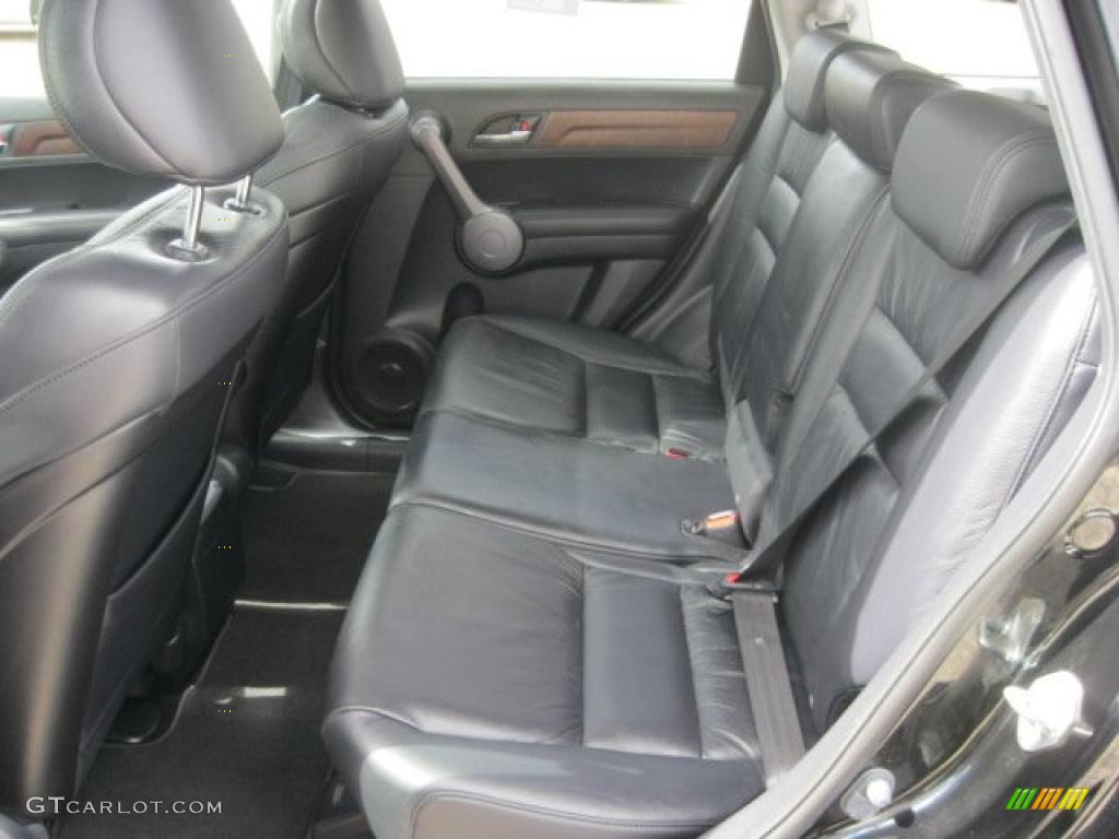 2008 CR-V EX-L 4WD - Nighthawk Black Pearl / Black photo #20