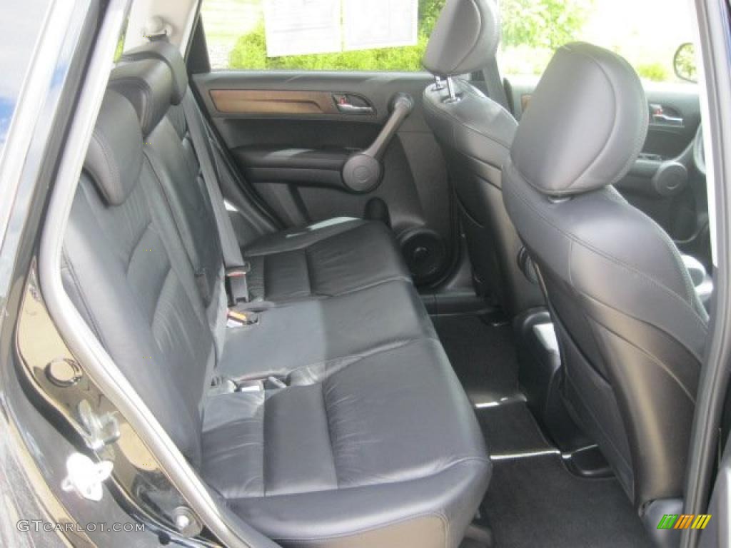 2008 CR-V EX-L 4WD - Nighthawk Black Pearl / Black photo #21