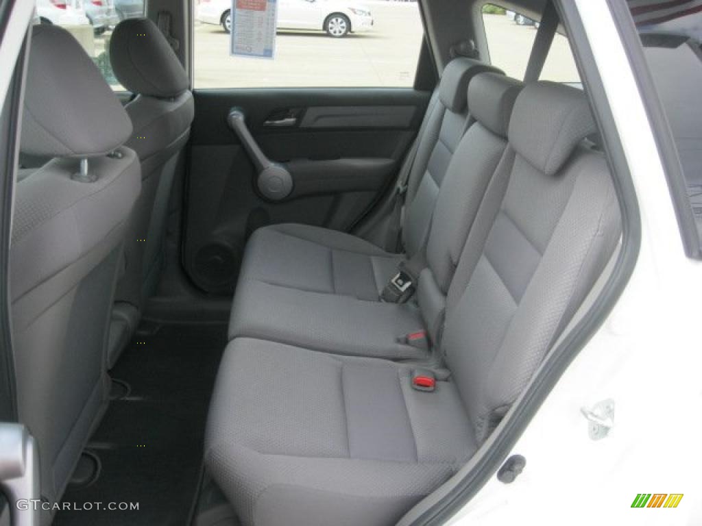 2007 CR-V LX 4WD - Taffeta White / Gray photo #20