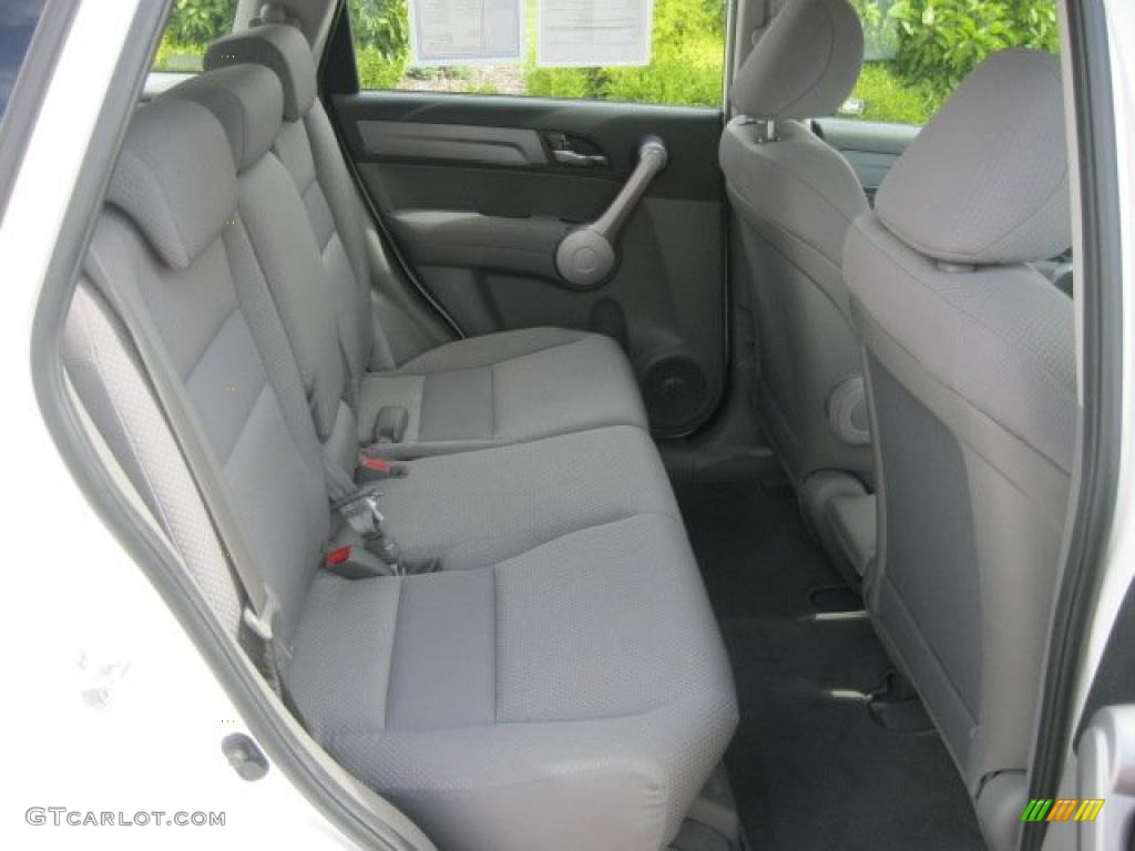 2007 CR-V LX 4WD - Taffeta White / Gray photo #21