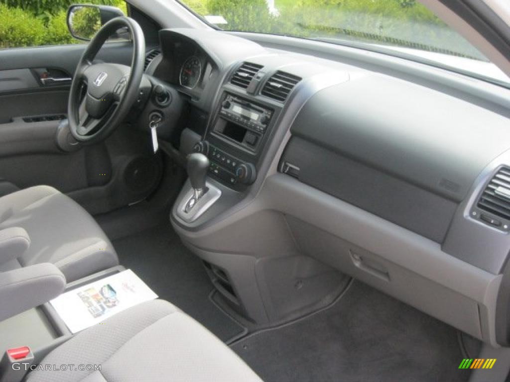 2007 CR-V LX 4WD - Taffeta White / Gray photo #24