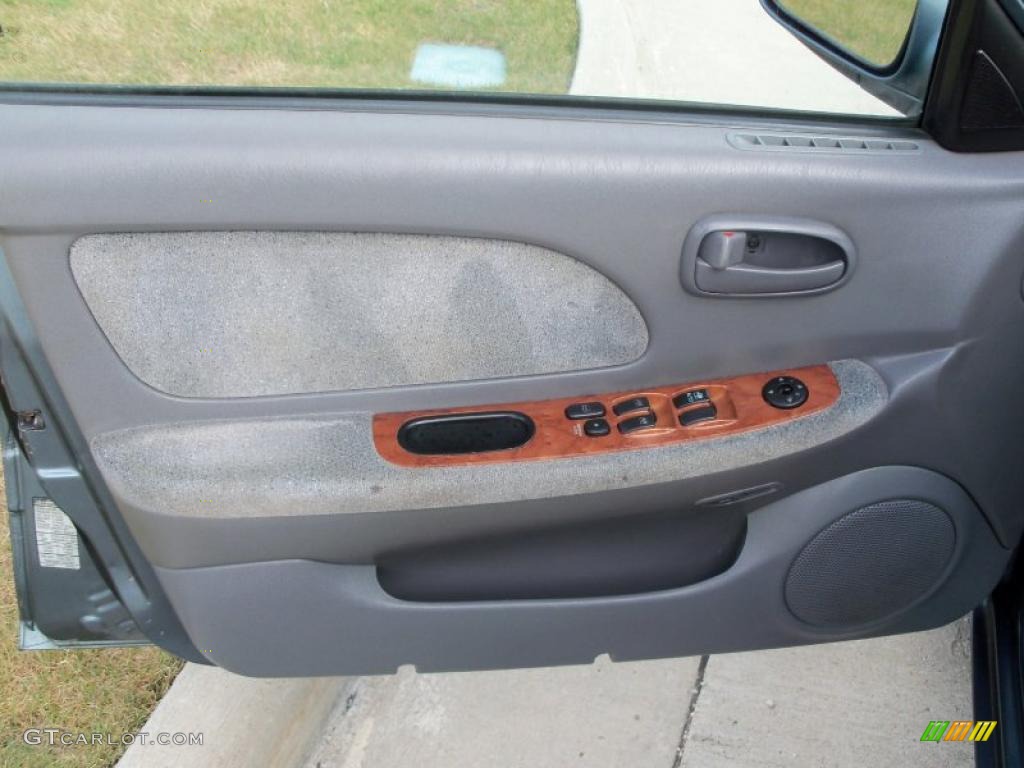 2001 Optima LX V6 - Steel Blue / Gray photo #10