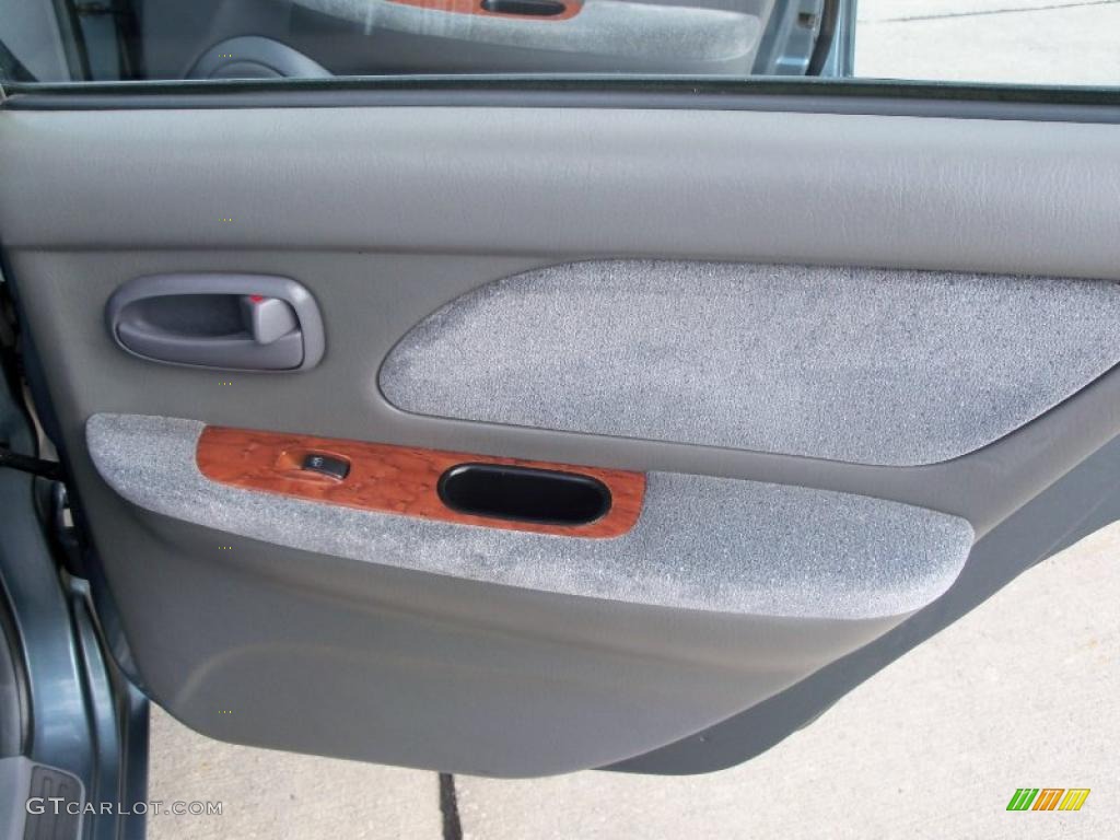 2001 Optima LX V6 - Steel Blue / Gray photo #13