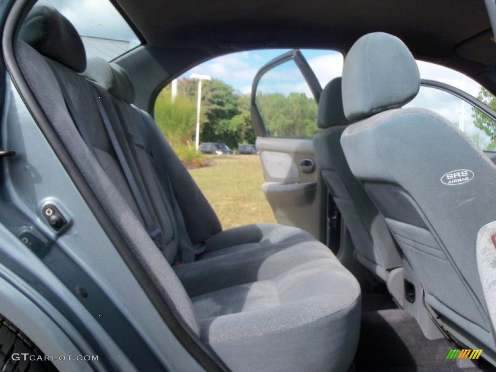 2001 Optima LX V6 - Steel Blue / Gray photo #16