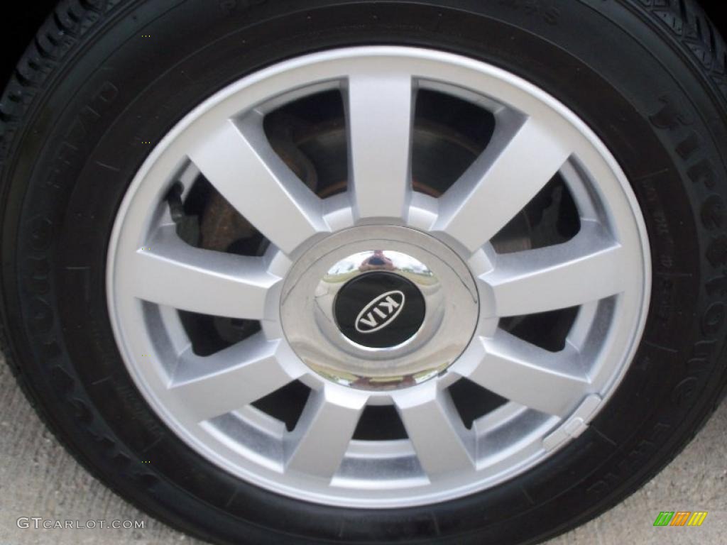 2001 Optima LX V6 - Steel Blue / Gray photo #26
