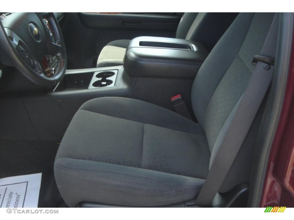 2008 Avalanche LT 4x4 - Deep Ruby Red Metallic / Ebony photo #20