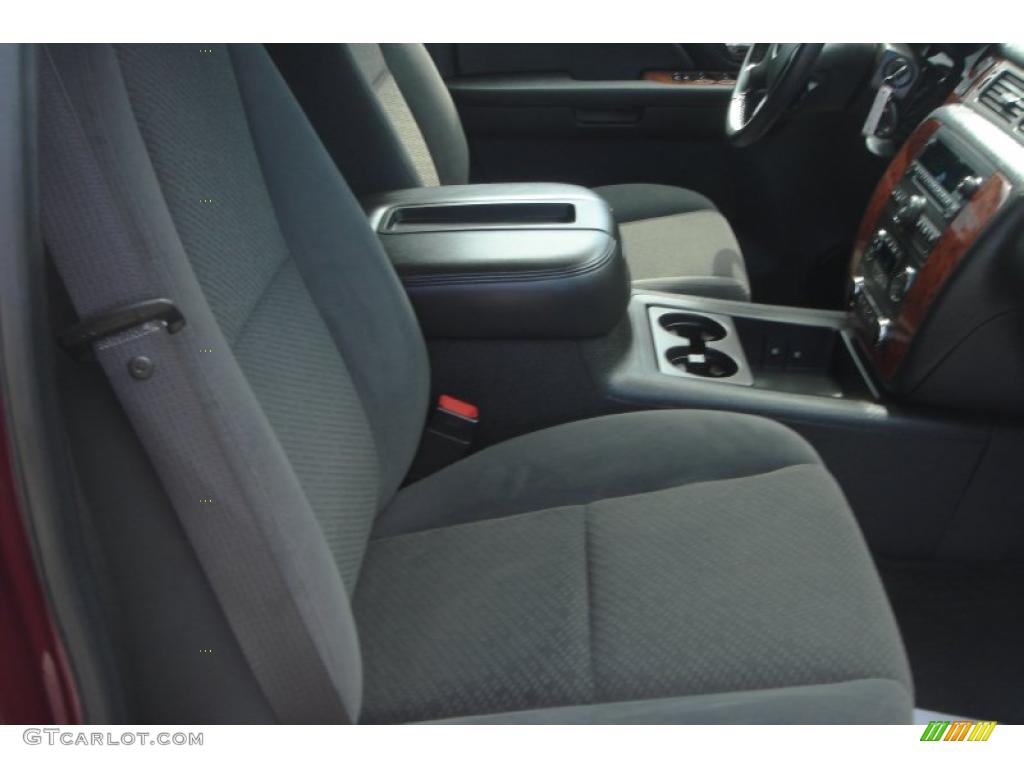 2008 Avalanche LT 4x4 - Deep Ruby Red Metallic / Ebony photo #44