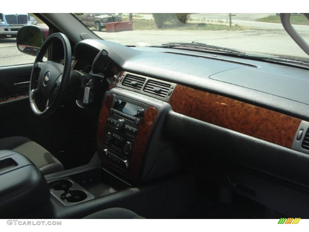 2008 Avalanche LT 4x4 - Deep Ruby Red Metallic / Ebony photo #45