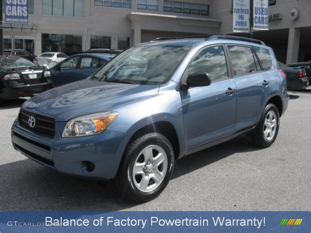 2007 RAV4 4WD - Pacific Blue Metallic / Ash Gray photo #1