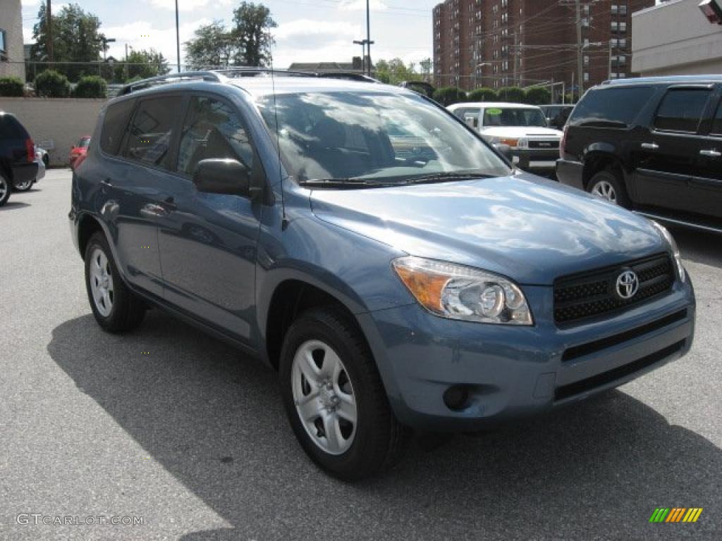 2007 RAV4 4WD - Pacific Blue Metallic / Ash Gray photo #4