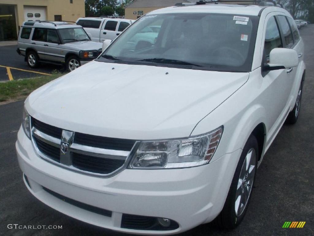 2010 Journey R/T AWD - Stone White / Dark Slate Gray photo #1