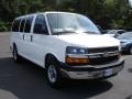 Summit White - Express LT 3500 Extended Passenger Van Photo No. 3