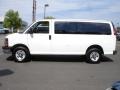 2010 Summit White Chevrolet Express LT 3500 Extended Passenger Van  photo #9