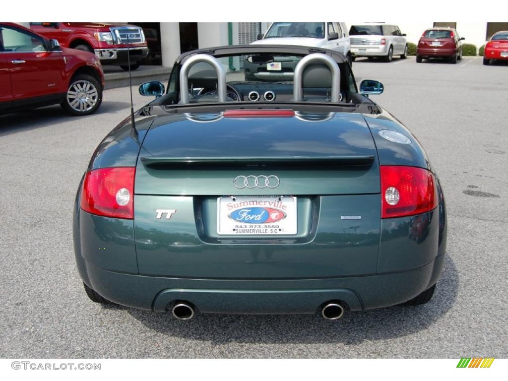 2001 TT 1.8T quattro Roadster - Desert Green Pearl / Desert Grass Green photo #17