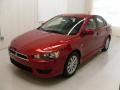 2011 Rally Red Metallic Mitsubishi Lancer ES  photo #1