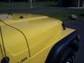 2001 Solar Yellow Jeep Wrangler SE 4x4  photo #22