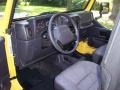 2001 Solar Yellow Jeep Wrangler SE 4x4  photo #31