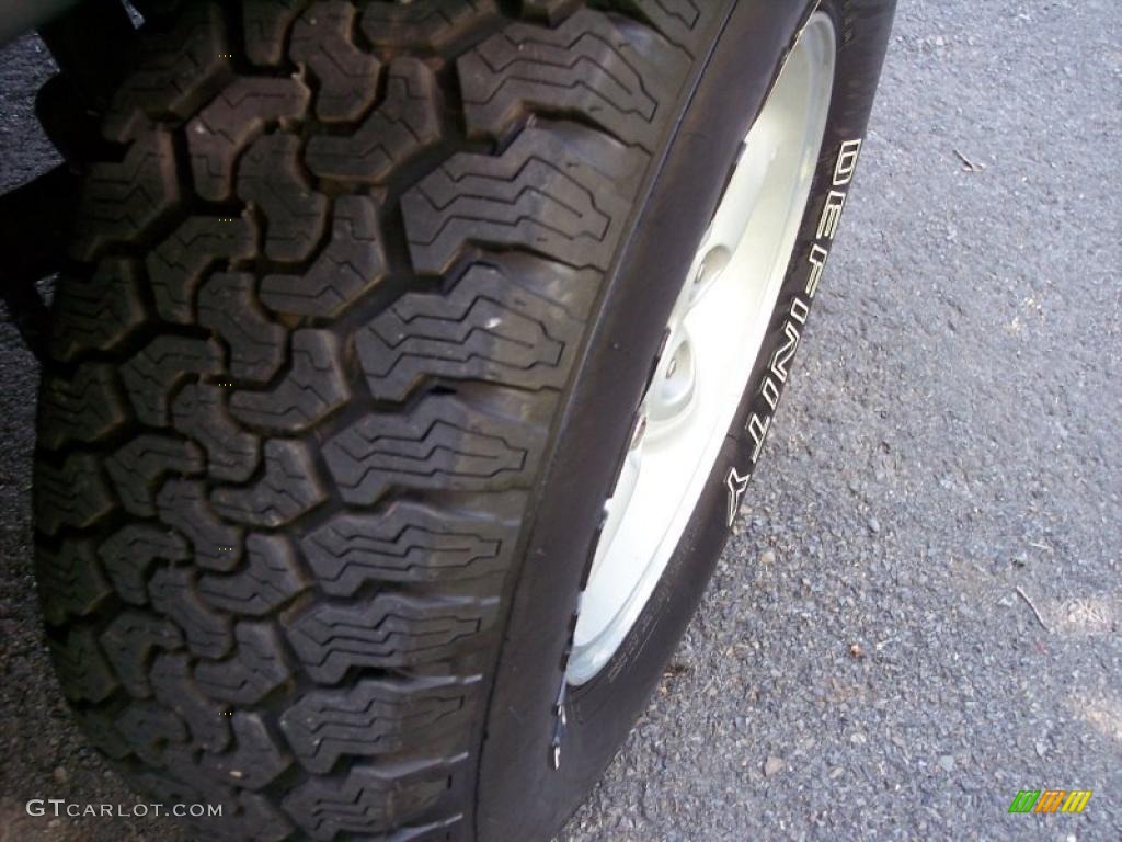 2001 Wrangler SE 4x4 - Solar Yellow / Agate Black photo #51