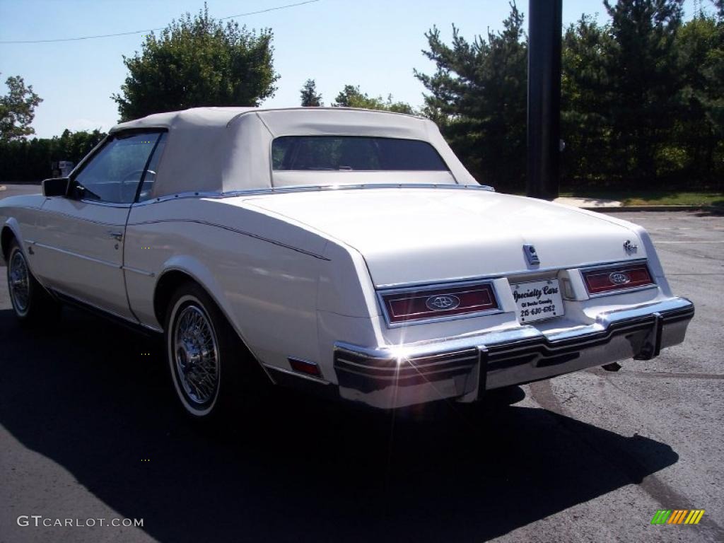 1983 Riviera Convertible - White / Red photo #6
