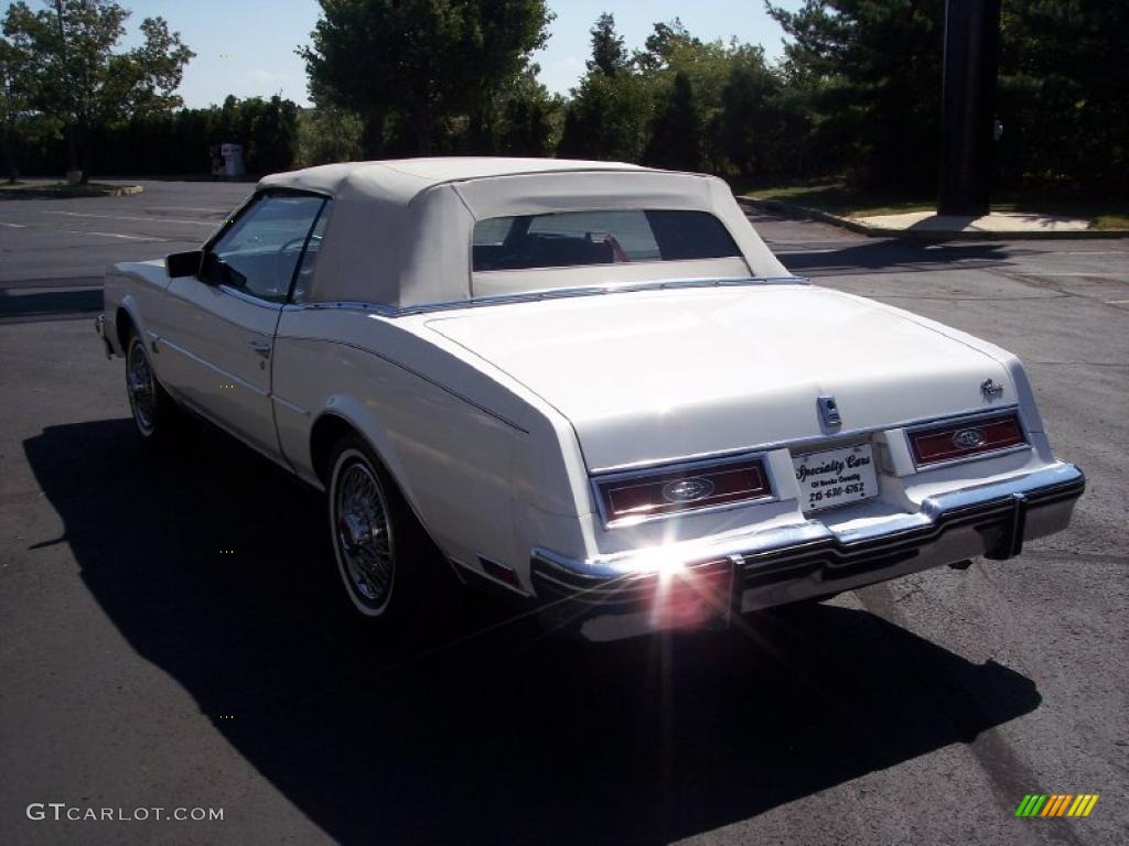 1983 Riviera Convertible - White / Red photo #7