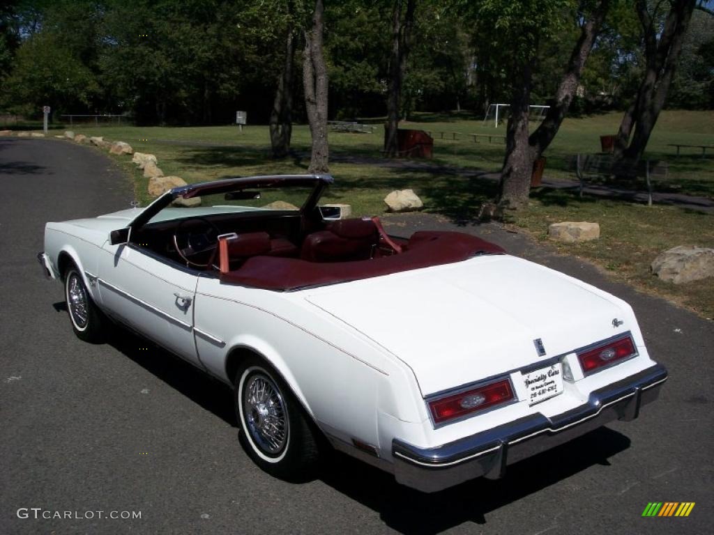 1983 Riviera Convertible - White / Red photo #25