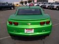 2011 Synergy Green Metallic Chevrolet Camaro LT/RS Coupe  photo #3