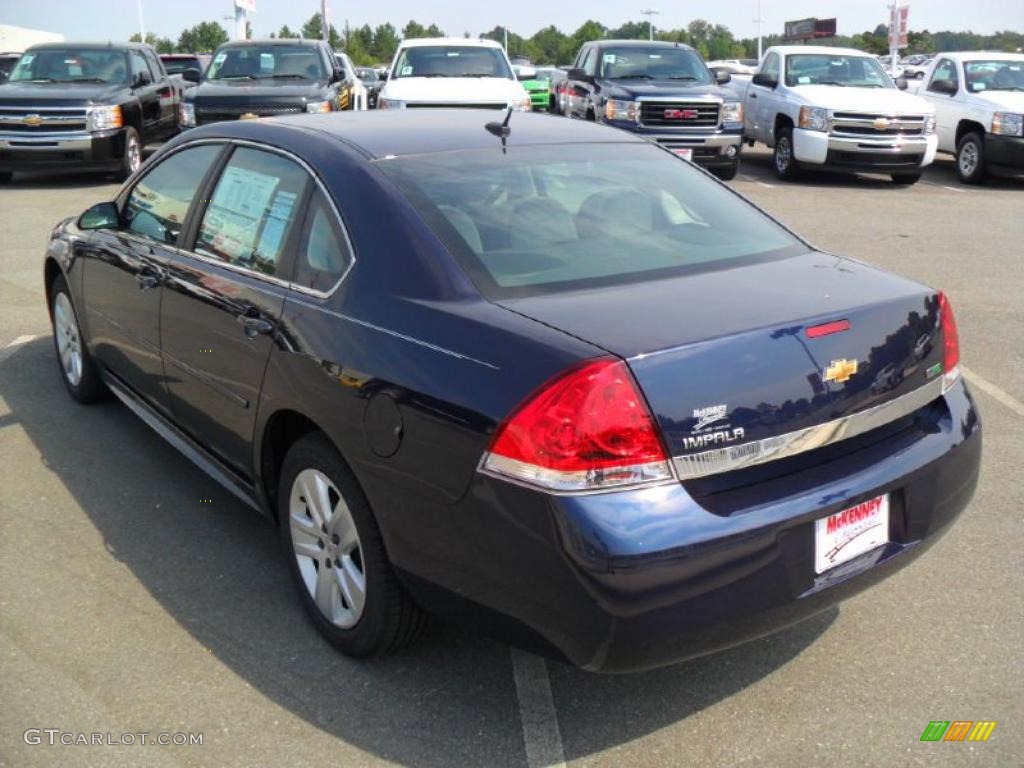 2011 Impala LS - Imperial Blue Metallic / Ebony photo #2