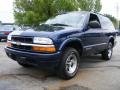 Indigo Blue Metallic 2002 Chevrolet Blazer LS