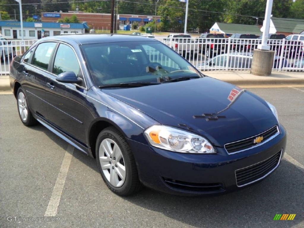 2011 Impala LS - Imperial Blue Metallic / Ebony photo #5