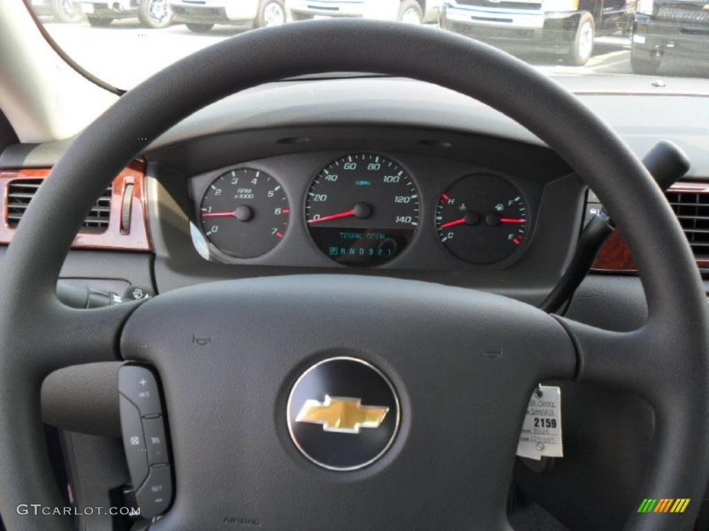2011 Impala LS - Imperial Blue Metallic / Ebony photo #10