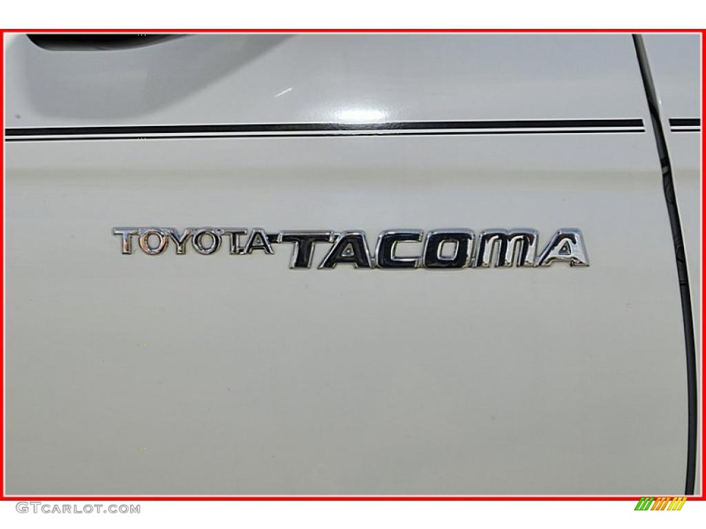 2002 Tacoma V6 PreRunner Double Cab - Super White / Charcoal photo #9