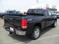 2011 Midnight Blue Metallic GMC Sierra 1500 SLE Extended Cab 4x4  photo #4