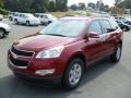 2011 Red Jewel Metallic Chevrolet Traverse LT  photo #4