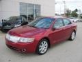 2007 Vivid Red Metallic Lincoln MKZ Sedan  photo #2