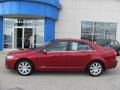 2007 Vivid Red Metallic Lincoln MKZ Sedan  photo #3