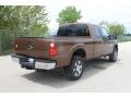 2011 Golden Bronze Metallic Ford F250 Super Duty Lariat Crew Cab 4x4  photo #3