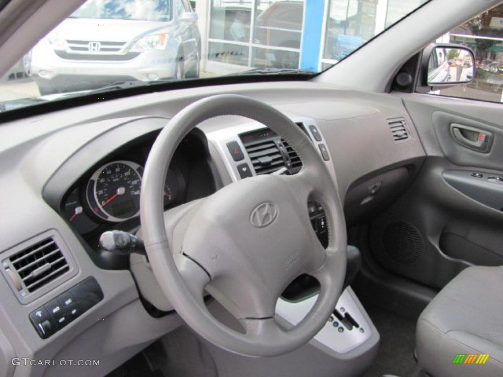 2006 Tucson Limited 4x4 - Obsidian Black / Gray photo #10