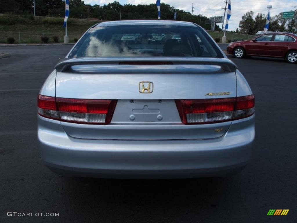 2003 Accord EX-L Sedan - Satin Silver Metallic / Black photo #8