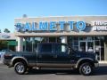 2006 Dark Green Satin Metallic Ford F250 Super Duty Lariat Crew Cab 4x4  photo #1