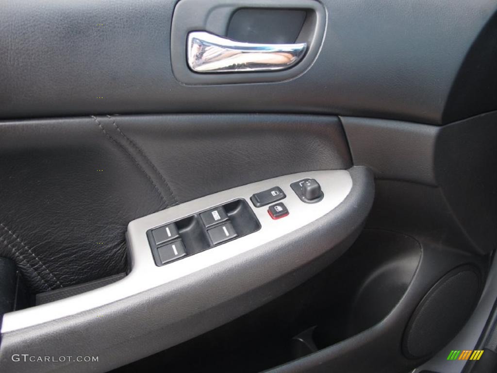 2003 Accord EX-L Sedan - Satin Silver Metallic / Black photo #19
